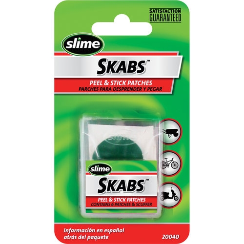 Kit de Parches Adhesivos 6 Piezas 20040, BICICLETAS Slime