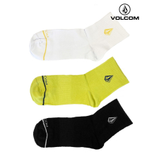 Medias 1/4 Caña D Solid Pack x3, MEDIAS Volcom