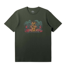 Remera MC H Dala Jungle MT0, REMERAS Quiksilver