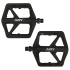 Pedales MTB Plataforma Negro Nylon 9/16 Pines Intercambiables 04826 