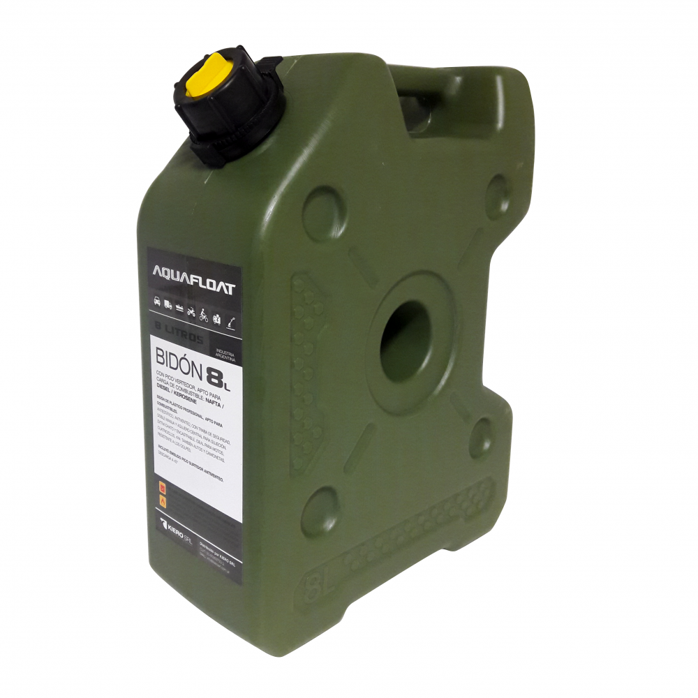 Bidón Plástico Apilable C/Surtidor 8L